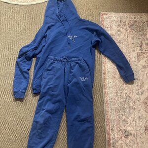 Malibu Juice Club Hoodie and Sweatpants Set in Blueberry